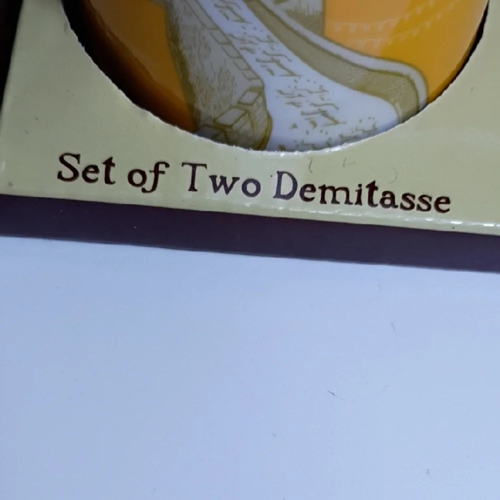 Starbucks pair demitasse